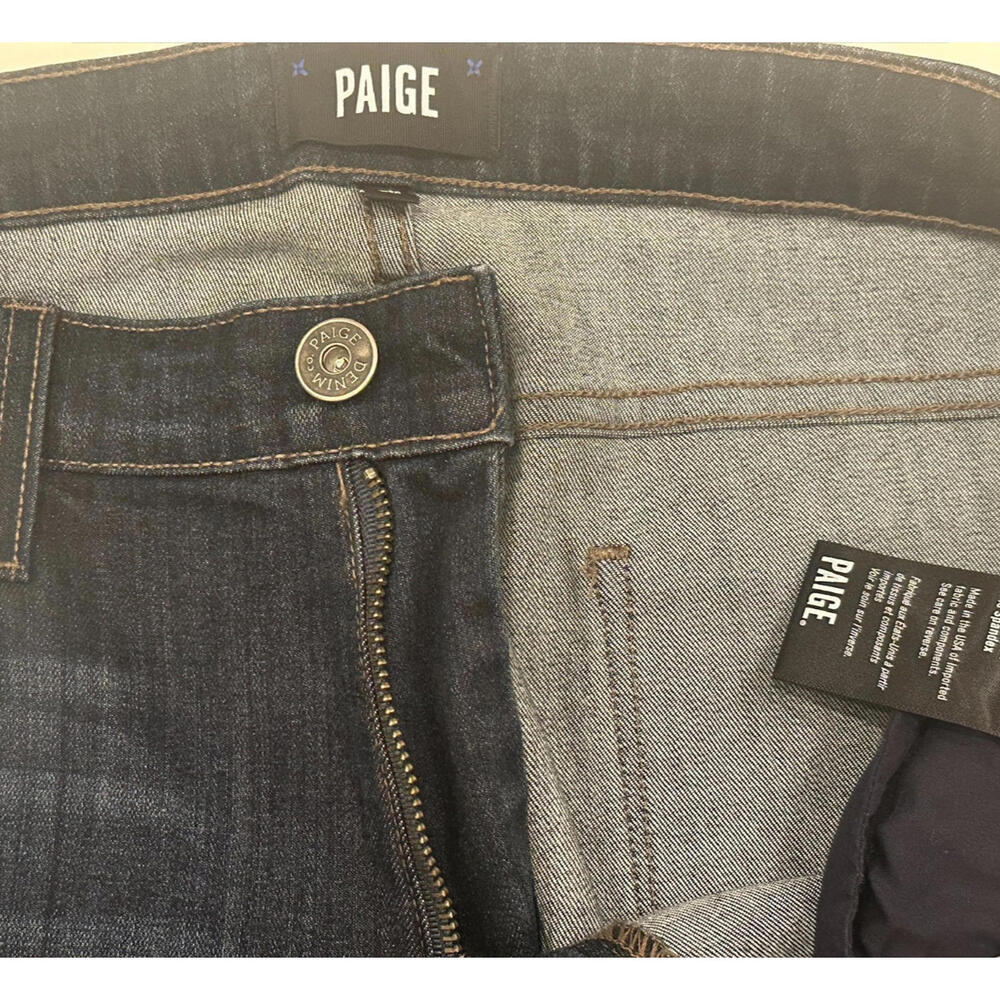 Paige Lennox Men’s Jeans Brixton Slim Fit Stretch Denim 33x30
